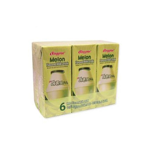 [Binggrae] Melon Flavored Milk 200ml*6pk - Dairy