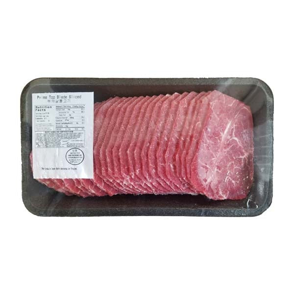 Sliced Prime Top Blade (For Bulgogi) Approx 500g - Meat/Eggs